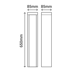 Baliza de exterior LED Dary 65 (10W)