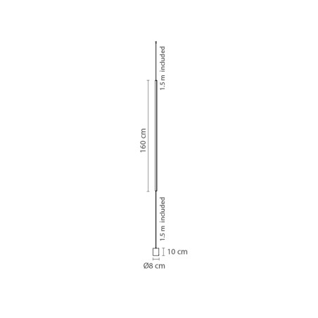Lámpara de pie LED René (16W)