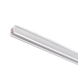 Carril trifásico blanco 2M.