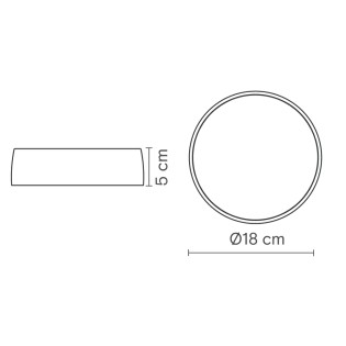 Plafón de techo LED Bloom (12W)