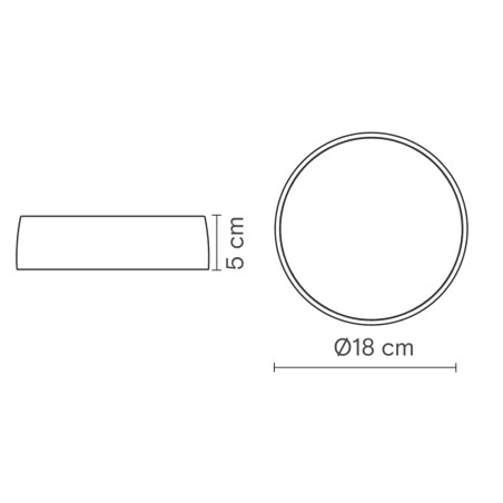 Plafón de techo LED Bloom (12W)