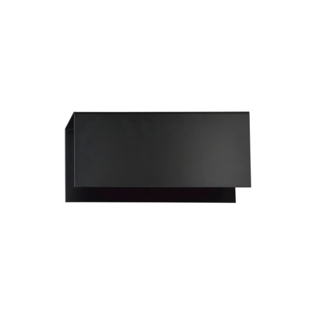 Aplique de pared Lastro Negro