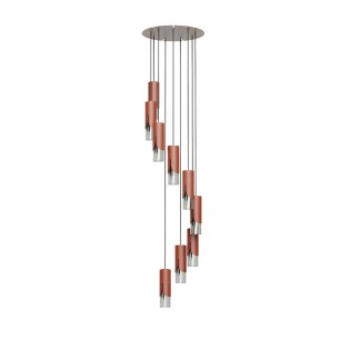 Lámpara colgante Bisel (9 luces)