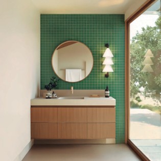 Aplique de pared LED Boga...