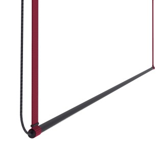 Lámpara colgante LED René Horizontal Mono