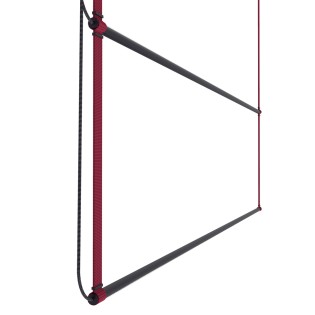 Lámpara colgante LED René Horizontal Duo