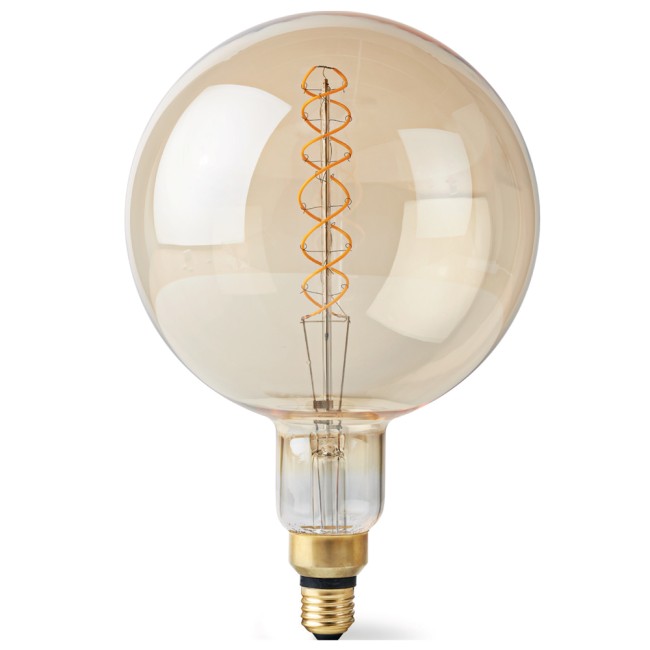 Bombilla LED E27 G200 Ámbar 2700K (12W)