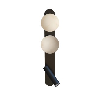 Aplique de pared Bubble Alabastro (2 luces)