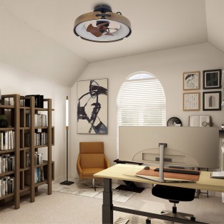 Ventilador Plafón LED...