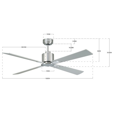 Ventilador de techo Climate I