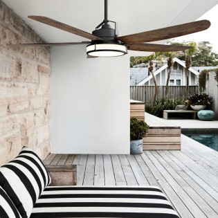 Ventilador de techo con luz Louisville