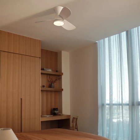 Ventilador de techo LED Syros II CCT Dim (18W)