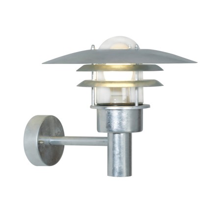 Aplique de exterior galvanizado Lonstrup