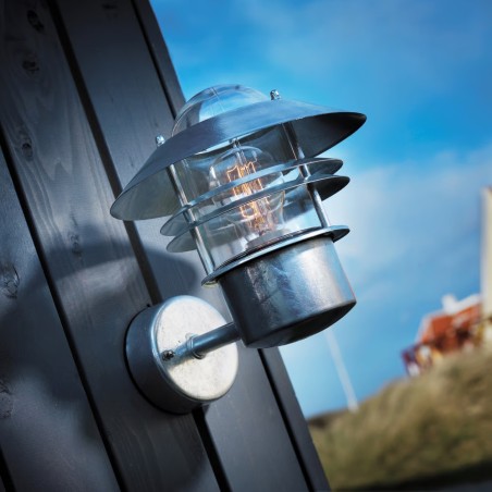 Aplique de exterior galvanizado Blokhus Up