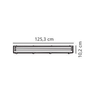 Listón de techo de exterior...