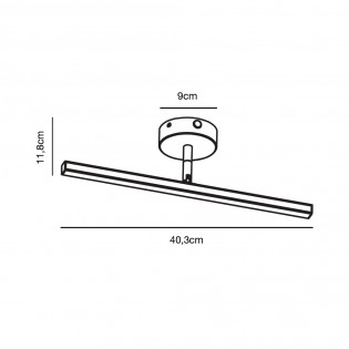 Aplique LED para baños IP S13 (5.6W)