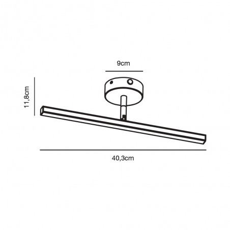 Aplique LED para baños IP S13 (5.6W)