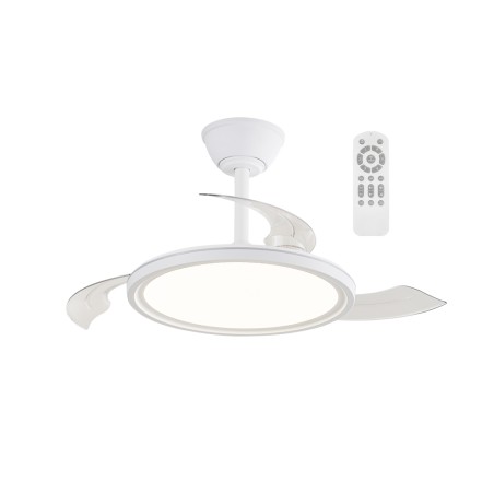 Ventilador LED aspas retráctiles Rexus CCT Dim (24+8W)