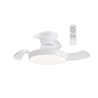 Ventilador LED aspas retráctiles Creta CCT Dim (34W)