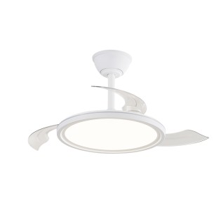 Ventilador LED aspas retráctiles Rexus RGB CCT Dim (24+7W)