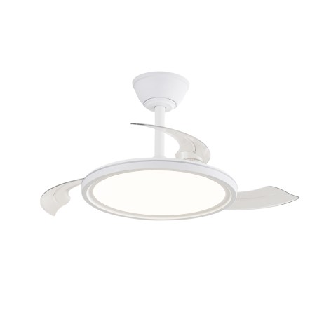 Ventilador LED aspas retráctiles Rexus RGB CCT Dim (24+7W)