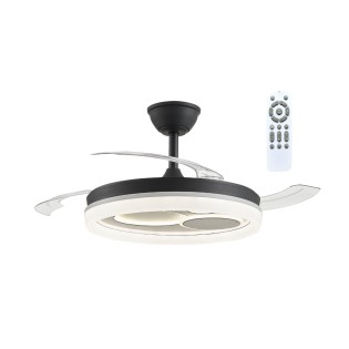 Ventilador LED aspas retráctiles Naira Eco CCT Dim (70W)