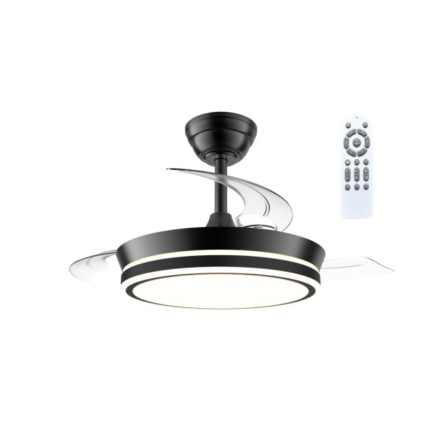 ventilador led aspas retractiles night eco s cct dim 39w