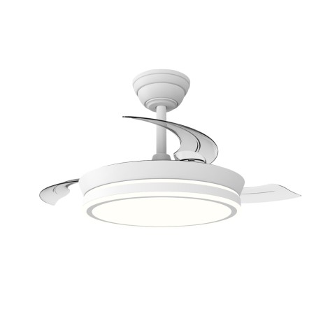 Ventilador LED aspas retráctiles Night Eco S CCT Dim (39W)