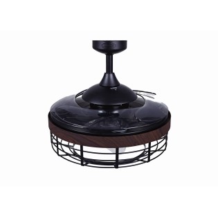 Ventilador de techo aspas retráctiles con luz Montclair (3 luces)