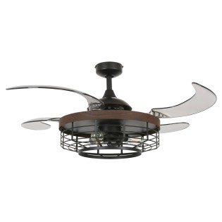 Ventilador de techo aspas retráctiles con luz Montclair (3 luces)