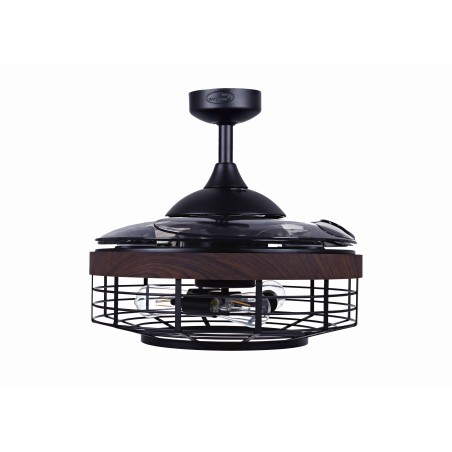 Ventilador de techo aspas retráctiles con luz Montclair (3 luces)