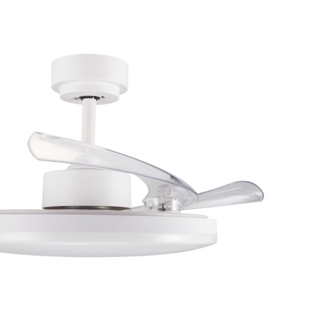 Ventilador LED con aspas retráctiles Stroll CCT Dim (33W)