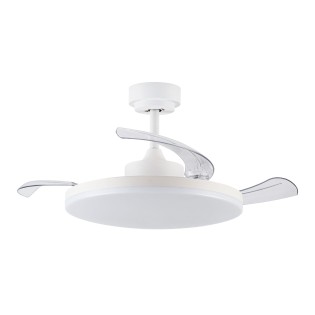 Ventilador LED con aspas retráctiles Stroll CCT Dim (33W)