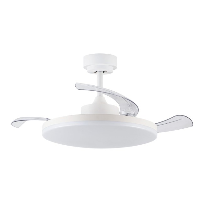 Ventilador LED con aspas retráctiles Stroll CCT Dim (33W)
