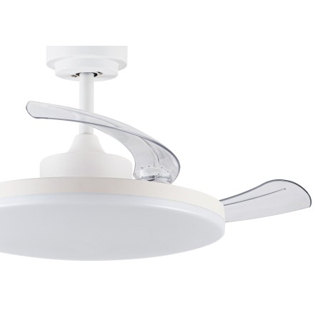 Ventilador LED con aspas retráctiles Stroll CCT Dim (33W)