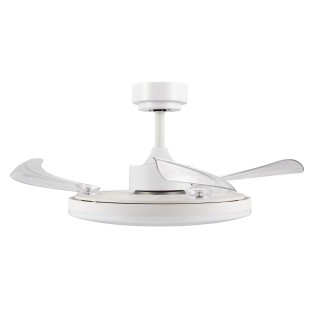 Ventilador LED con aspas retráctiles Stroll CCT Dim (33W)
