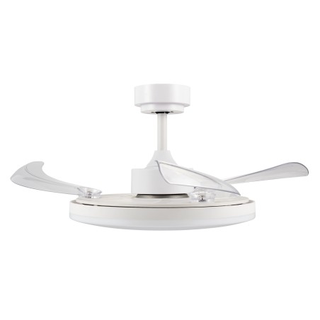 Ventilador LED con aspas retráctiles Stroll CCT Dim (33W)
