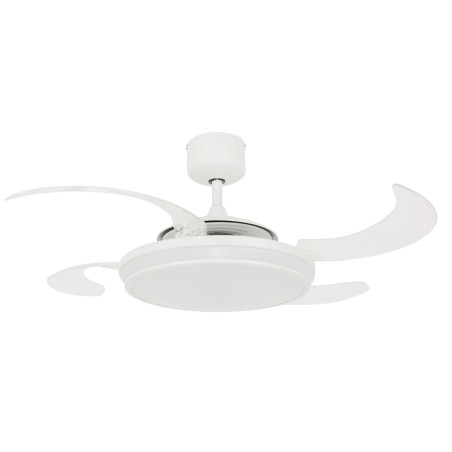 Ventilador LED con aspas retráctiles Evo1 CCT Dim (40W)