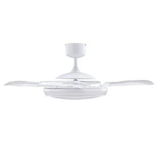 Ventilador LED con aspas retráctiles Evo1 CCT Dim (40W)