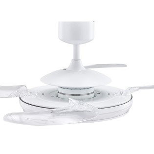 Ventilador LED con aspas retráctiles Evo1 CCT Dim (40W)