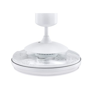 Ventilador LED con aspas retráctiles Evo1 CCT Dim (40W)