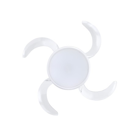 Ventilador LED con aspas retráctiles Evo1 CCT Dim (40W)