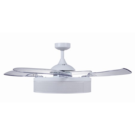 Ventilador de aspas retráctiles con luz Fraser