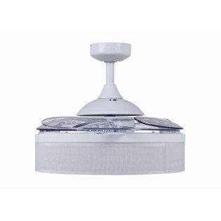Ventilador de aspas retráctiles con luz Fraser