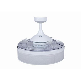 Ventilador de aspas retráctiles con luz Fraser