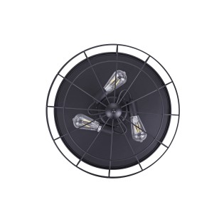 Ventilador de techo aspas retráctiles con luz Industri (3 luces)