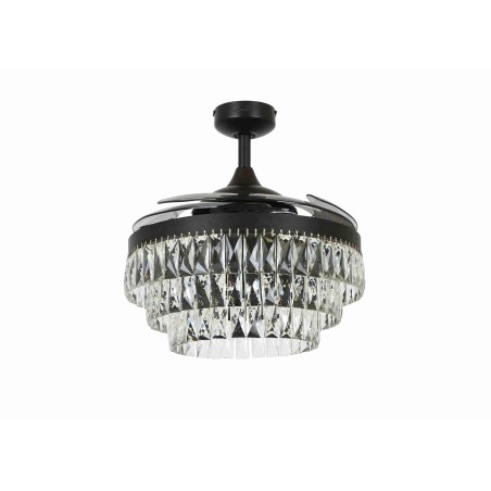 Ventilador de techo aspas retráctiles con luz Veil (3 luces)