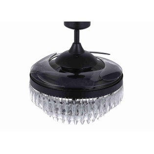 Ventilador de techo aspas retráctiles con luz Veil (3 luces)