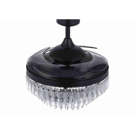 Ventilador de techo aspas retráctiles con luz Veil (3 luces)