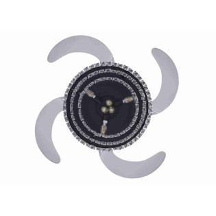 Ventilador de techo aspas retráctiles con luz Veil (3 luces)